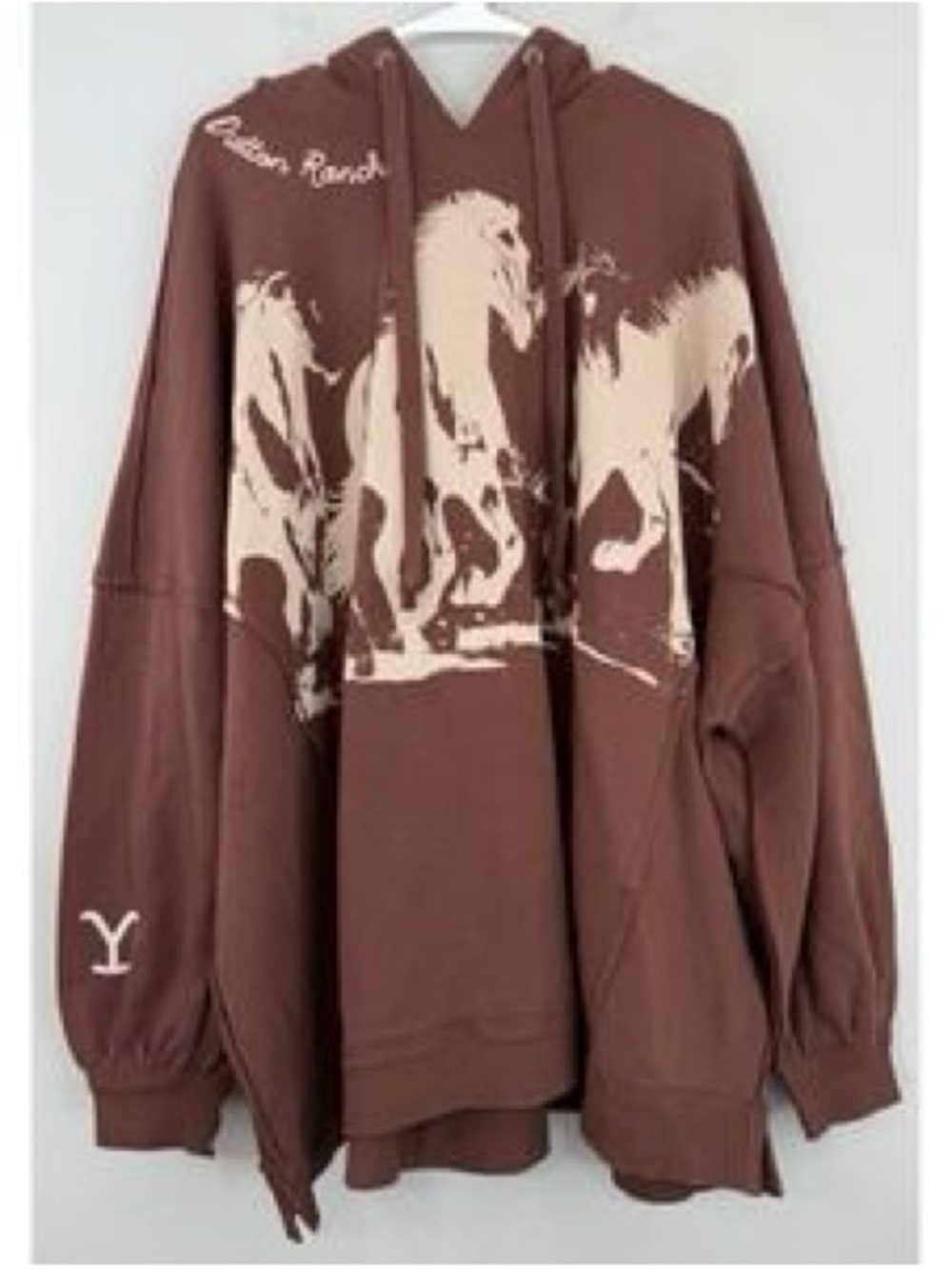 FREE PEOPLE X YELLOW STONE | Oversized Graphic Sweatshirt Size Medium